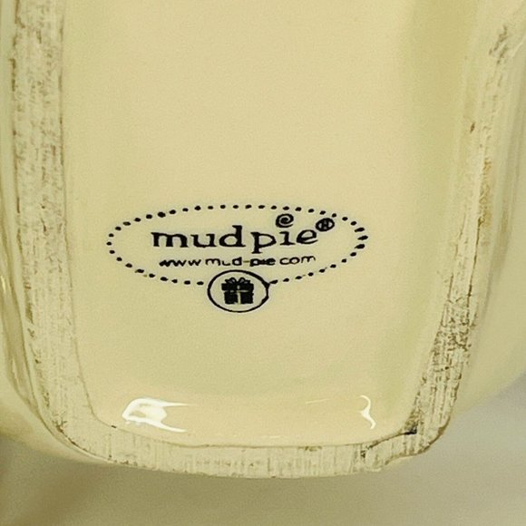 Mud Pie Vino Cheese Bowl Appetizer Dip Spread And knife Pastel With Polka Dots - Picture 6 of 9